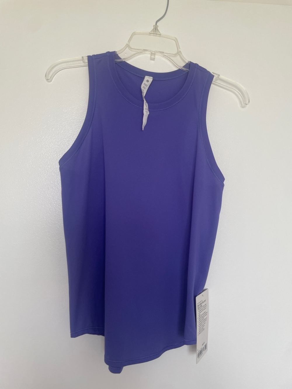 lululemon athletica Violet high neck run and train tank size 6